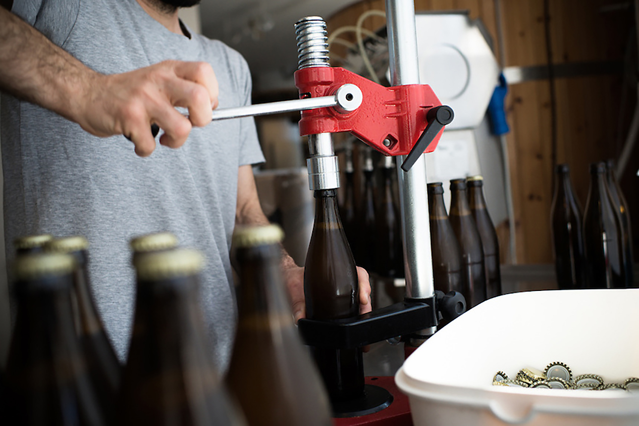 Brasserie de la Goutte d'or tenu par Thierry Roche.